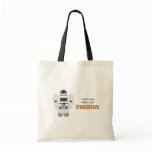 Robot Transistors Canvas Bags