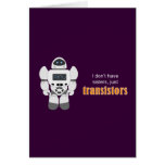 Robot Transistors Greeting Card