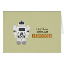 Robot Transistors Cards