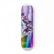 robot unicorn attack skate deck