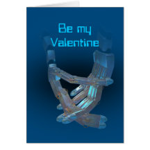 Robot valentine cards