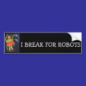Robot Wars bumper stickers