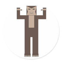 Robot Wolfman stickers by nemos1271 Robot Wolfman stickers