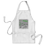 Robot Worm Breakdancing aprons
