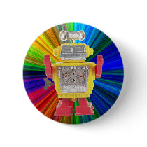 RoBoT X-16 Pinback Button