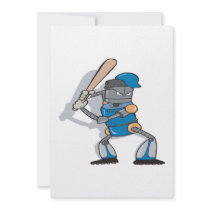 Robotic Batter Personalized Invites