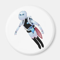 Robotic Cops 2099 magnets