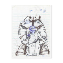 Robotic Protection postcards