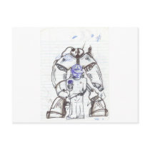 Robotic Protection postcards