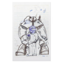 Robotic Protection Stationery Paper