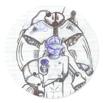 Robotic Protection stickers