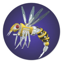 Robotic Wasp Sticker