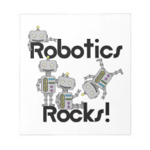 Robotics Rocks Note Pad