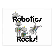 Robotics Rocks Postcard