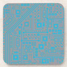 Robotika Circuit Board Drink Coaster
