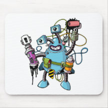 robots_01 tapete de ratones
