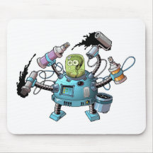 robots_02 tapetes de ratones