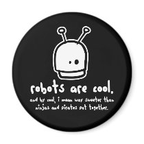 robots are cool2 magnets