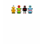 Robots Attack t-shirts