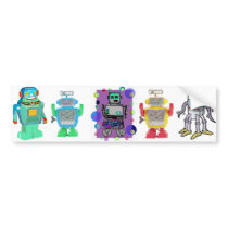 RoBoTs Bumper Sticker