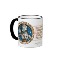 Robots' Labor Union Mug by Retropolis_Travel Robots' Labor Union Mug