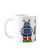 robots mug! mugs