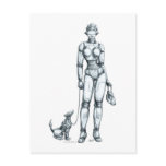 Robots Postcard