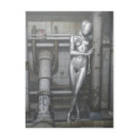 Robotwoman Postcard