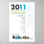 RoboWeek 2011 Poster 11x17 posters