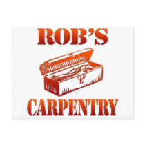 Rob's Carpentry Post Card