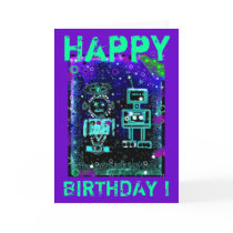 RoBubbles - RoBoT - Birthday Card