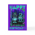 RoBubbles - RoBoT - Birthday Card by 3DMOONMAN RoBubbles - RoBoT - Birthday Card
