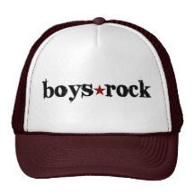 Roca de los muchachos gorros  