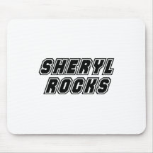 Rocas de Sheryl Alfombrillas De Ratón