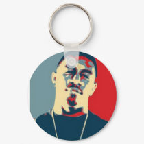 Roccett Obamicon Keychain