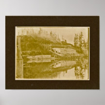 Roche Harbor Lime Kiln Print