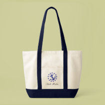 Roche Harbor Yacht Ensign tote bags
