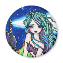 Rochelle Mermaid by Hannah Disney magnets by hannahdisney Rochelle Mermaid by Hannah Disney magnets
