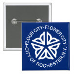 Rochester, New York, United States Pinback Buttons