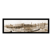 Rochester, NY River Photo 1914 posters