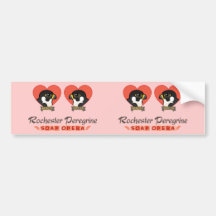 Rochester Peregrine Soap Opera Bumper Stickers