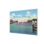 Rochester Port and NY Naval Militia Canvas Print