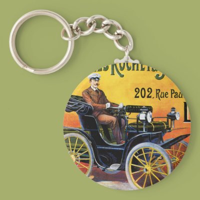 Rochet-Schneider Automobile Keychain Zazzle_keychain