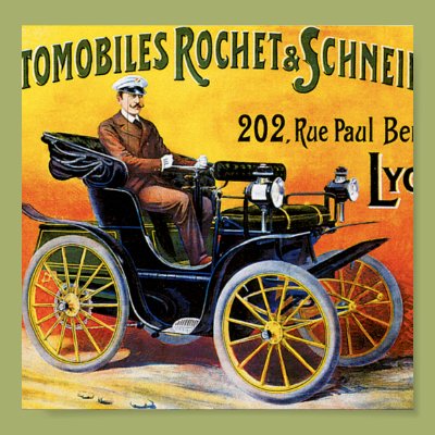 Rochet-Schneider Automobile Print Zazzle_print Rochet-Schneider Automobile Print Zazzle_print