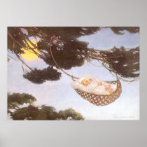 Rock a Bye Baby by Jesse Willcox Smith Poster