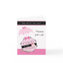Rock a Bye Baby Shower Invitation card