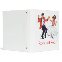 Rock and Roll Dancers Binder