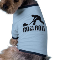 rock and roll dog tshirt