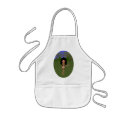 Rock and Roll Faery with Seashell Guitar Apron
