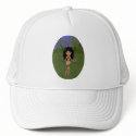 Rock and Roll Faery with Seashell Guitar Hat